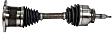 TX-455 Front, Driver or Passenger Side Motorcraft OE Replacement Axle Assembly - Sold Individually