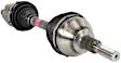 TX-633 Front, Driver Side Motorcraft Axle Assembly Axle Assembly - New Sold Individually, 3.7L, 6Cyl