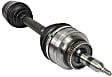 TX780 Front, Passenger Side Axle Assembly - New Sold Individually