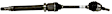 2015 Ford Focus - Front, Passenger Side Axle Assembly, 5-Speed, Standard Transaxle, When Replacing Half Shaft, You Must Replace The 3N324 Strap, 2.0L 4Cyl Standard, Transaxle