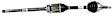 TX-843 Front, Passenger Side Motorcraft Axle Assembly Axle Assembly - New Sold Individually, 3.5L, 6Cyl