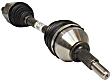 2017 Ford Explorer - Front, Driver Side Axle Assembly, Naturally Aspirated, With Class III Trailer Towing, New, 3.5L 6Cyl
