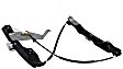 WLR113 Front, Driver Side Power Window Regulator, Without Motor