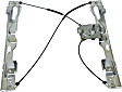 WLR134 Front, Driver Side Manual Window Regulator, Without Motor