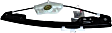 WLR151 Rear, Driver Side Power Window Regulator, Without Motor