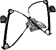 WLR173 Front, Driver Side Power Window Regulator, Without Motor
