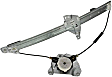 WLR178 Front, Driver Side Manual Window Regulator, Without Motor