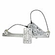 WLR267 Front, Passenger Side OE Replacement Series Power Window Regulator, With Motor