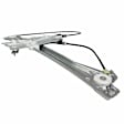 WLR268 Front, Driver Side OE Replacement Series Power Window Regulator, With Motor