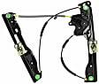WLR311 Front, Passenger Side OE Replacement Series Window Regulator, Without Motor
