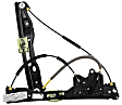 WLR312 Front, Driver Side OE Replacement Series Window Regulator, Without Motor