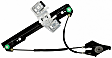 2013 Ford Fiesta - Front, Driver Side Window Regulator, Without Motor, Power, OE Replacement Series