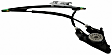 2013 Ford Fiesta - Front, Driver Side Window Regulator, Without Motor, Power, OE Replacement Series