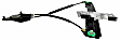 2013 Ford Fiesta - Front, Driver Side Window Regulator, Without Motor, Power, OE Replacement Series