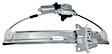 WLR75 Rear, Passenger Side Power Window Regulator, With Motor