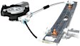 WLR75 Rear, Passenger Side Power Window Regulator, With Motor
