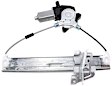 WLR75 Rear, Passenger Side Power Window Regulator, With Motor