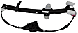 WLR8 Rear, Driver Side Power Window Regulator, Without Motor