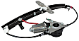 WLR-97 Rear, Passenger Side Motorcraft OE Replacement Power Window Regulator, With Motor