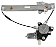 2010 Mercury Mariner - Rear, Passenger Side Power Window Regulator, With Motor