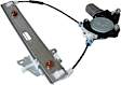 2010 Mercury Mariner - Rear, Driver Side Power Window Regulator, With Motor