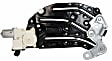 WLRA188 Rear, Passenger Side Power Window Regulator, With Motor