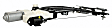 WLRA188 Rear, Passenger Side Power Window Regulator, With Motor