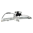 WLRA299 Front, Driver Side OE Replacement Series Power Window Regulator, With Motor