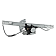WLRA299 Front, Driver Side OE Replacement Series Power Window Regulator, With Motor