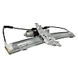 WLRA299 Front, Driver Side OE Replacement Series Power Window Regulator, With Motor