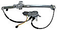 WLRA55 Front, Driver Side Power Window Regulator, With Motor