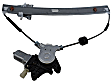WLRA65 Front, Driver Side Power Window Regulator, With Motor