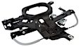 WLRA75 Rear, Driver Side Power Window Regulator, Without Motor