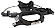 WLRA75 Rear, Driver Side Power Window Regulator, Without Motor