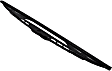 WW1706 Rear Wiper Blade, Framed 17 in.