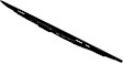 WW2416 Driver Side Wiper Blade, Framed 24 in.