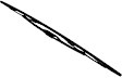 WW2603 Driver Side Wiper Blade, Framed 26 in.