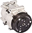 YCC193 A/C Compressor, With Clutch, Motorcraft OE Replacement