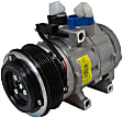 YCC-255 A/C Compressor, Without clutch, Not Applicable, Motorcraft OE Replacement
