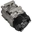 YCC-345 A/C Compressor, With Clutch, 2.3L, 4Cyl