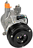 YCC425 A/C Compressor, With Clutch, Motorcraft A/C Compressor