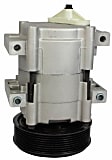 YCC490 A/C Compressor, With Clutch, 7.3L, 8Cyl