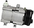 YCC-495 A/C Compressor, With Clutch