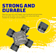 2017 Ram 3500 - U Joint, 4WD, Four Wheel Drive, with 2 Joint Driveshaft - Rear Driveshaft At Rear Axle; Rear Driveshaft At Support Bearing; Rear Driveshaft At Transmission