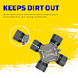372C U Joint - Direct Fit, Sold individually