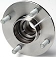 512024 Rear, Driver or Passenger Side Wheel Hub, 5 Lugs, With Bearing, Problem Solver Series