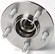 512154 Rear, Driver or Passenger Side Wheel Hub, 5 Lugs, With Bearing, Problem Solver Series