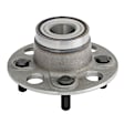 512174 Rear, Driver or Passenger Side Wheel Hub, 4 Lugs, With Bearing, Problem Solver Series