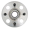 512174 Rear, Driver or Passenger Side Wheel Hub, 4 Lugs, With Bearing, Problem Solver Series