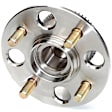 512175 Rear, Driver or Passenger Side Wheel Hub, 4 Lugs, With Bearing, 1.7L, 4Cyl, Problem Solver Series